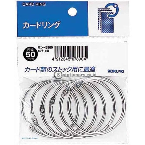 Kokuyo Card Ring 50Mm Rin-B160 Office Stationery