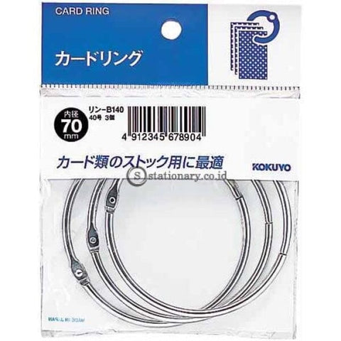 Kokuyo Card Ring 70Mm Rin-B140 Office Stationery