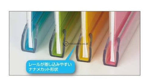 Kokuyo Presentation File With Rail Fu-Tpc760 Fu-Tpc760V Office Stationery Promosi