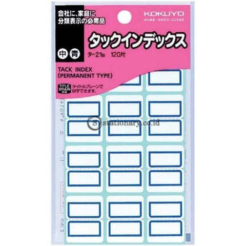 Kokuyo Tack Index T-21 Tack-Index-Biru Office Stationery Promosi