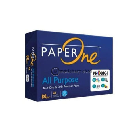 Paper One Kertas Hvs A4 80 Gsm All Purpose Office Stationery