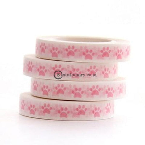 (Preorder) 0.7Cm*10M Narrow Leaves Thin Border Washi Tape Diy Decoration Scrapbooking Planner