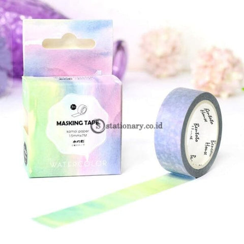 (Preorder) 1.5Cm Feathered Cherry Sakura Doughnut Washi Tape Adhesive Craft Diy Scrapbooking Sticker