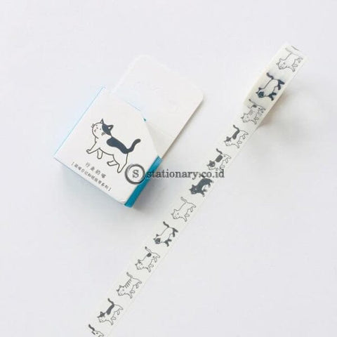 (Preorder) 1.5Cm Garland Cat Series Washi Tape Adhesive Diy Scrapbooking Sticker Label Masking 05