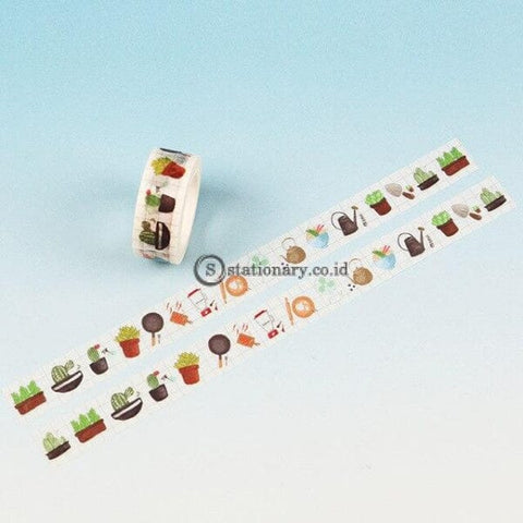 (Preorder) 1.5Cm Wide Traveller Series Washi Tape Adhesive Diy Scrapbooking Sticker Label Masking