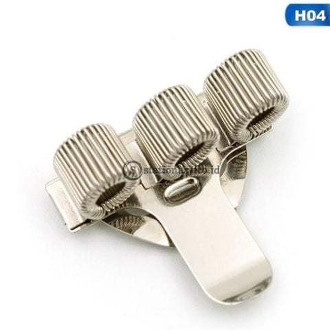 (Preorder) 1 Pc Single/double/triple Hole Metal Spring Pen Holder With Pocket Clip Doctors Nurse