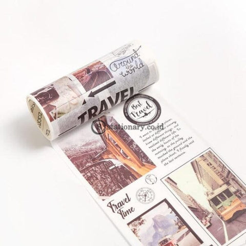 (Preorder) 1 Pcs Vintage Washi Tape Fall Film Masking Diary Diy Scrapbooking Journal Stationery