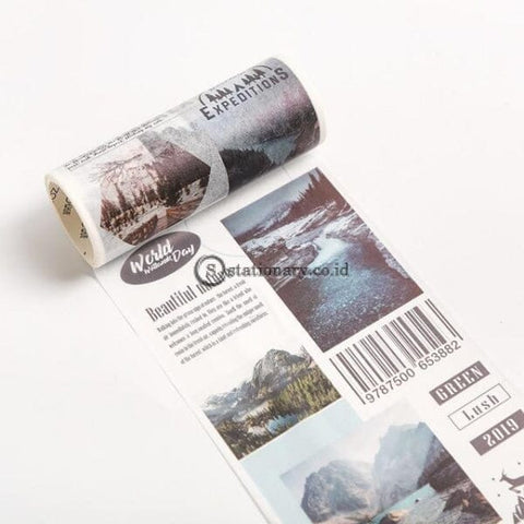 (Preorder) 1 Pcs Vintage Washi Tape Fall Film Masking Diary Diy Scrapbooking Journal Stationery