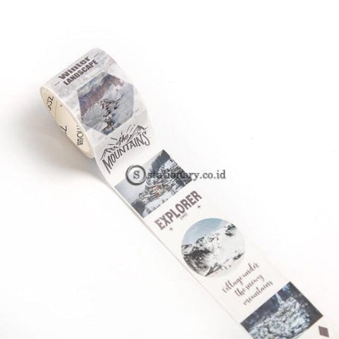 (Preorder) 1 Pcs Vintage Washi Tape Fall Film Masking Diary Diy Scrapbooking Journal Stationery