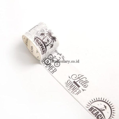 (Preorder) 1 Pcs Vintage Washi Tape Fall Film Masking Diary Diy Scrapbooking Journal Stationery