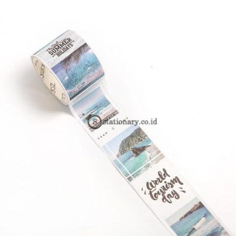 (Preorder) 1 Pcs Vintage Washi Tape Fall Film Masking Diary Diy Scrapbooking Journal Stationery