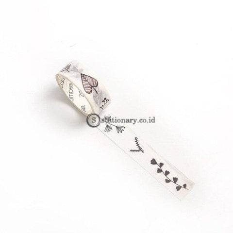 (Preorder) 1 Pcs Vintage Washi Tape Fall Film Masking Diary Diy Scrapbooking Journal Stationery
