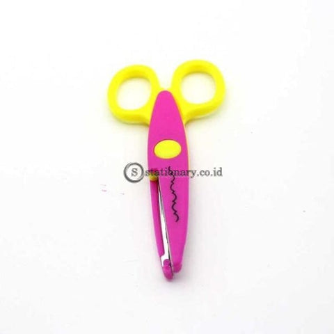 (Preorder) 1 Piece Laciness Scissors Metal And Plastic Diy Clip Art Photo Color Paper Lace Diary