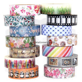 (Preorder) 1 Roll Cute Lotkawaii Flower Food Animals Decorative Washi Tape Diy Scrapbooking Masking