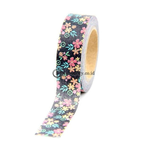 (Preorder) 1 Roll Cute Lotkawaii Flower Food Animals Decorative Washi Tape Diy Scrapbooking Masking