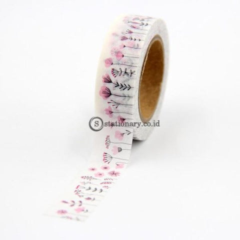 (Preorder) 1 Roll Cute Lotkawaii Flower Food Animals Decorative Washi Tape Diy Scrapbooking Masking