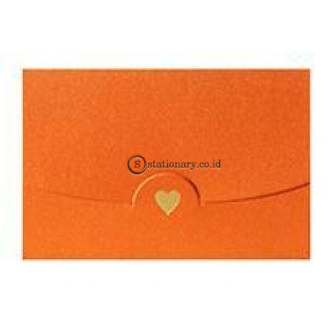 (Preorder) (10 Pieces/lot) 10.5*7Cm Small Greeting Card Name Envelope Hot Stamping Love Pearlescent