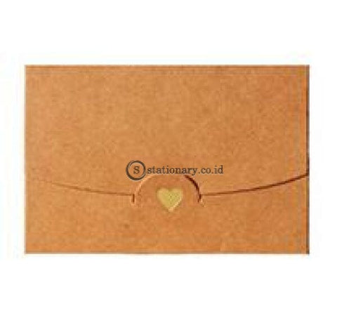 (Preorder) (10 Pieces/lot) 10.5*7Cm Small Greeting Card Name Envelope Hot Stamping Love Pearlescent