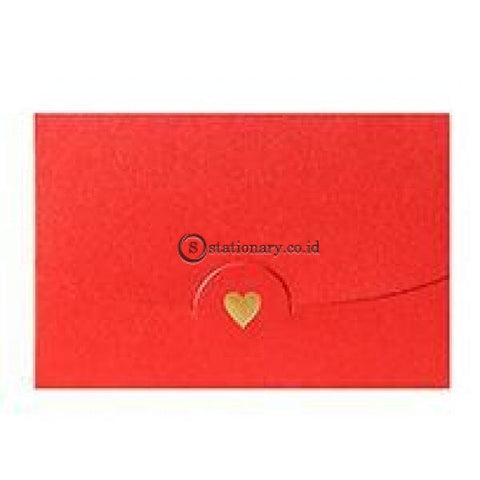 (Preorder) (10 Pieces/lot) 10.5*7Cm Small Greeting Card Name Envelope Hot Stamping Love Pearlescent