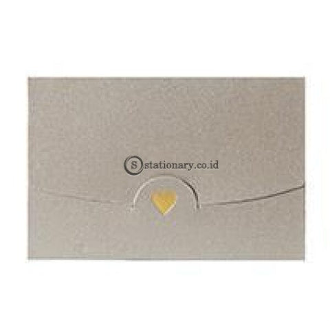 (Preorder) (10 Pieces/lot) 10.5*7Cm Small Greeting Card Name Envelope Hot Stamping Love Pearlescent