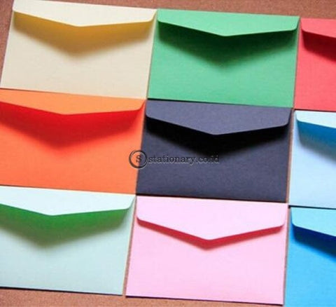 (Preorder) 10Pcs/lot Candy Color Mini Envelopes Diy Multifunction Craft Paper Envelope For Letter