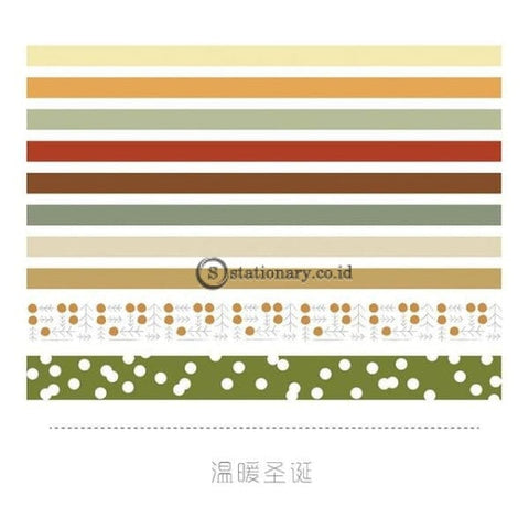 (Preorder) 10Pcs/pack Vintage England Style Washi Tape Diy Decoration Scrapbooking Planner Masking