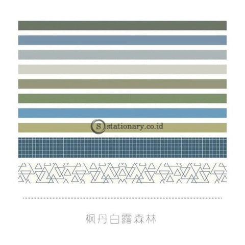 (Preorder) 10Pcs/pack Vintage England Style Washi Tape Diy Decoration Scrapbooking Planner Masking