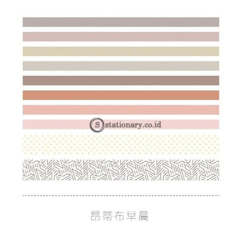 (Preorder) 10Pcs/pack Vintage England Style Washi Tape Diy Decoration Scrapbooking Planner Masking