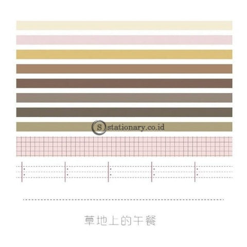 (Preorder) 10Pcs/pack Vintage England Style Washi Tape Diy Decoration Scrapbooking Planner Masking