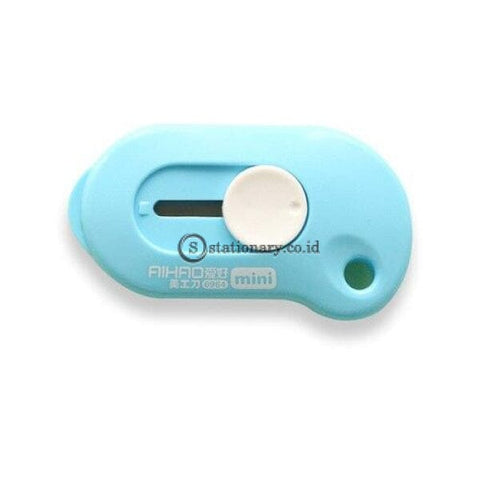 (Preorder) 1Pc Lovely Solid Color Mini Portable Utility Knife Paper Cutter Cutting Razor Blade