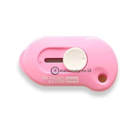 (Preorder) 1Pc Lovely Solid Color Mini Portable Utility Knife Paper Cutter Cutting Razor Blade