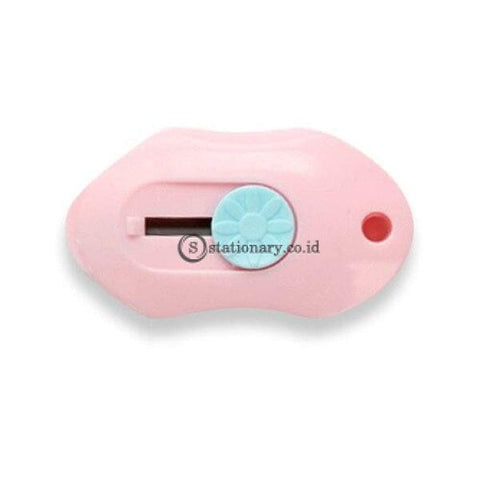 (Preorder) 1Pc Lovely Solid Color Mini Portable Utility Knife Paper Cutter Cutting Razor Blade