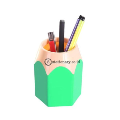 (Preorder) 1Pc New Mini Pencil Pot Holder Pen Storage Vase Stationery Gift Cup Makeup Brush