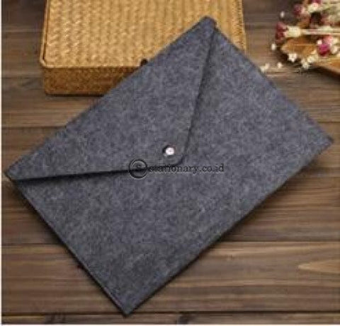 (Preorder) 1Pc Simple A4 Big Capacity Document Bag Pad Business Briefcase File Folders Chemical Felt