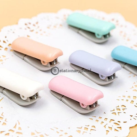 (Preorder) 1Pcs Cute Creative Stationery Mini Washi Tape Dispenser Kawaii Portable Plastic Office