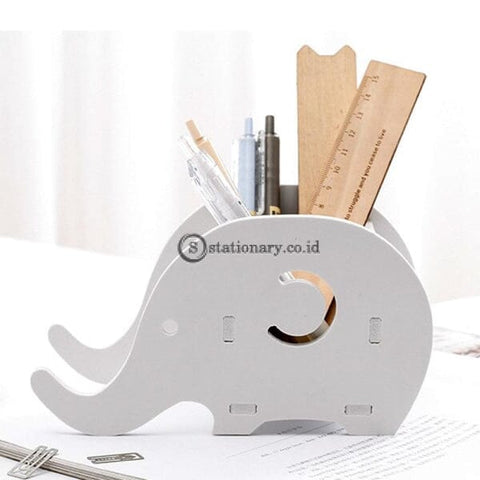 (Preorder) 1Pcs Modern Minimalist Desktop Storage Box Pencil Case Elephant Whale Style Pen Holder