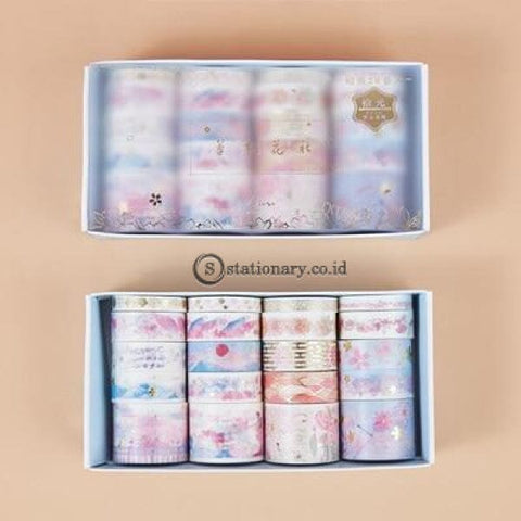 (Preorder) 20 Pcs/set Retro Divine Gold Washi Tape Set Adhesive Diy Scrapbooking Sticker Label