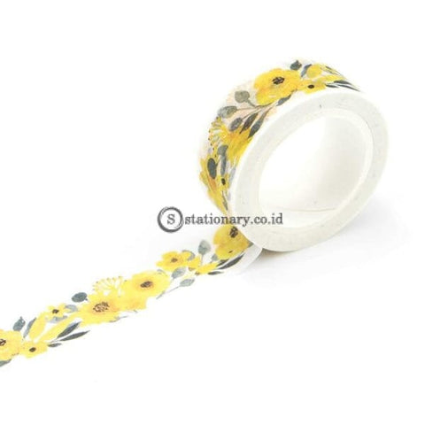 (Preorder) 200Pcs/roll Flower Petals Washi Tape Diy Scrapbooking Diary Paper Stickers Roll Cute