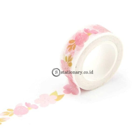 (Preorder) 200Pcs/roll Flower Petals Washi Tape Diy Scrapbooking Diary Paper Stickers Roll Cute