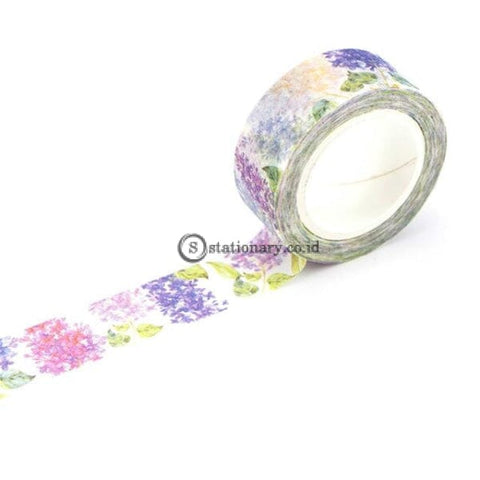 (Preorder) 200Pcs/roll Flower Petals Washi Tape Diy Scrapbooking Diary Paper Stickers Roll Cute