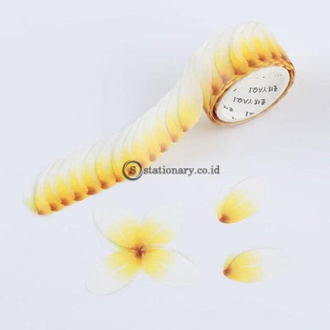 (Preorder) 200Pcs/roll Flower Petals Washi Tape Diy Scrapbooking Diary Paper Stickers Roll Cute