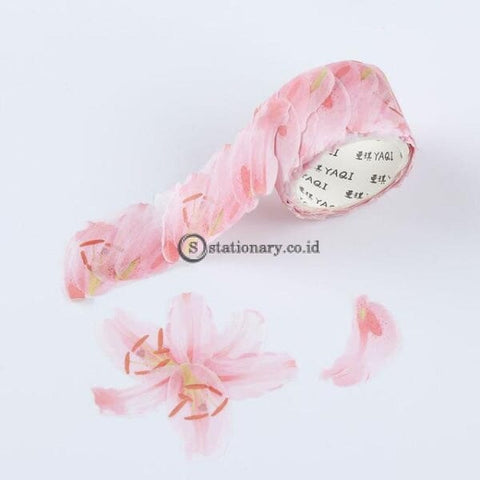 (Preorder) 200Pcs/roll Flower Petals Washi Tape Diy Scrapbooking Diary Paper Stickers Roll Cute