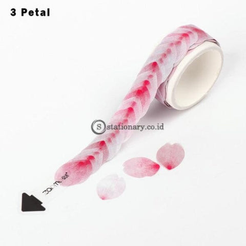 (Preorder) 200Pcs/roll Flower Petals Washi Tape Diy Scrapbooking Diary Paper Stickers Roll Cute