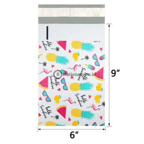 (Preorder) 20Pcs 15X23Cm 6X9 Inch Pattern Printed Poly Mailers Self Seal Plastic Envelope Bags