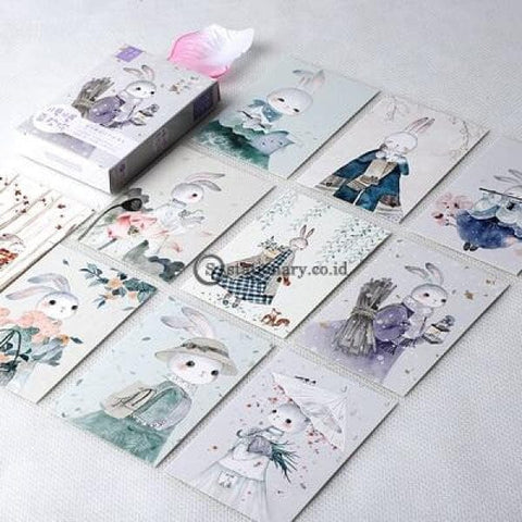 (Preorder) 28 Sheets/set Kawaii Flower And Animal Series Lomo Card/greeting Card/wish Card/christmas