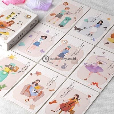 (Preorder) 28 Sheets/set Kawaii Flower And Animal Series Lomo Card/greeting Card/wish Card/christmas