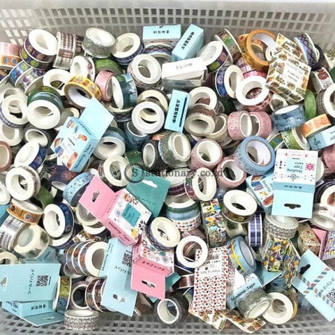 (Preorder) 40 Pcs/lot Random Washi Tapes Wholesale Masking Tape Adhesive Paper For Journal Diary