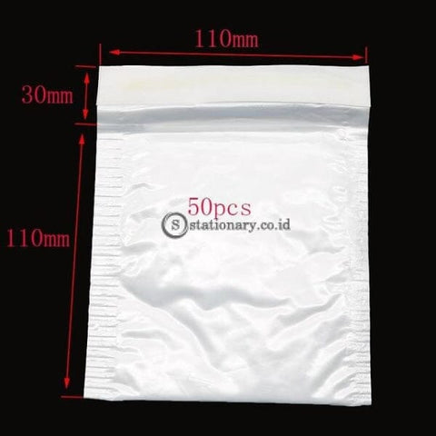 (Preorder) 50 Pieces Of Different Specifications White Bag Foam Envelope Foil Office Packaging