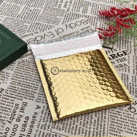 (Preorder) 50Pcs Cd/cvd Packaging Shipping Bubble Mailers Gold Paper Padded Envelopes Gift Bag