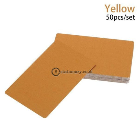 (Preorder) 50Pcs/set Colorful Aluminum Alloy Business Card Portable Metal Carte Name Cards Laser